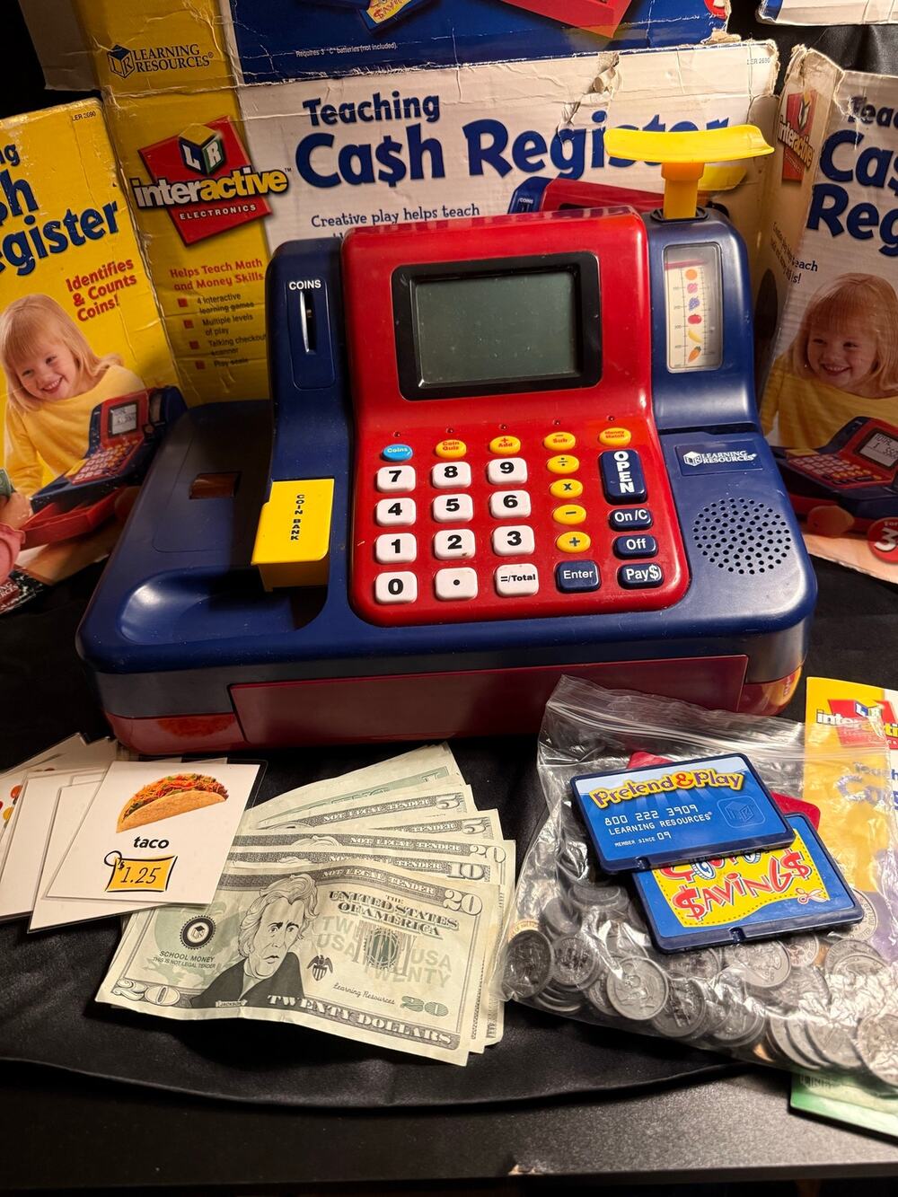 Learning Resources Interactive Teaching Cash Register Complete